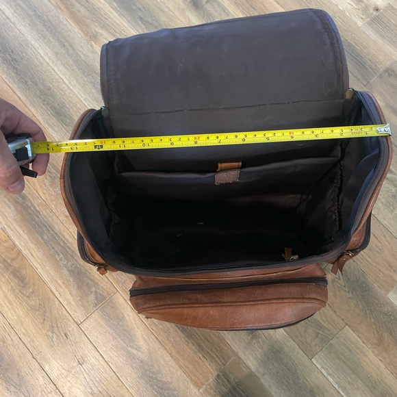 Tooled Leather Western Diaper Bag - Picture 5 of 5